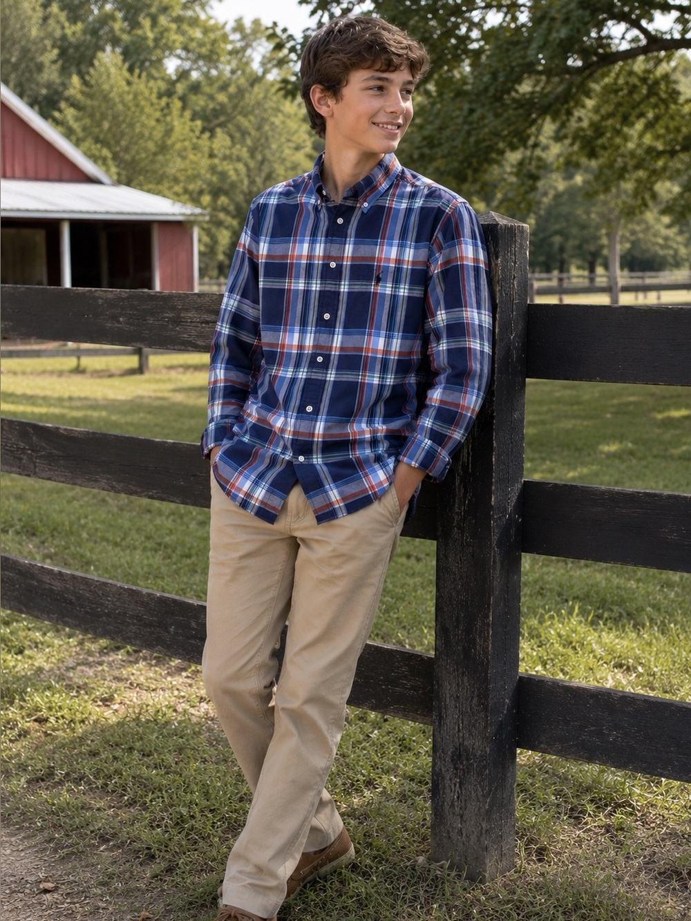 Ralph Lauren Boy’s Plaid Shirt